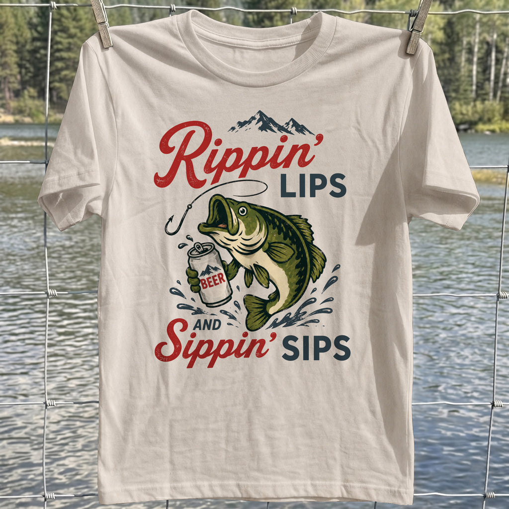 Lips Sips T-shirt