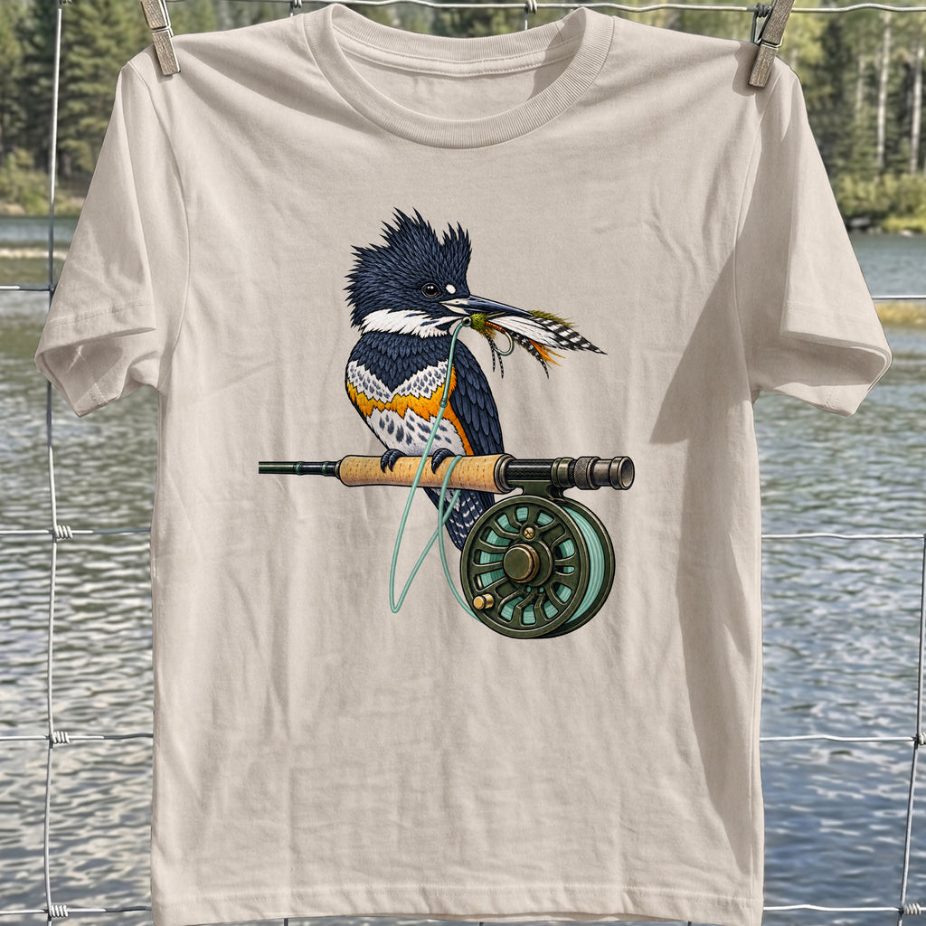 Kingfisher Fly Fishing T-Shirt