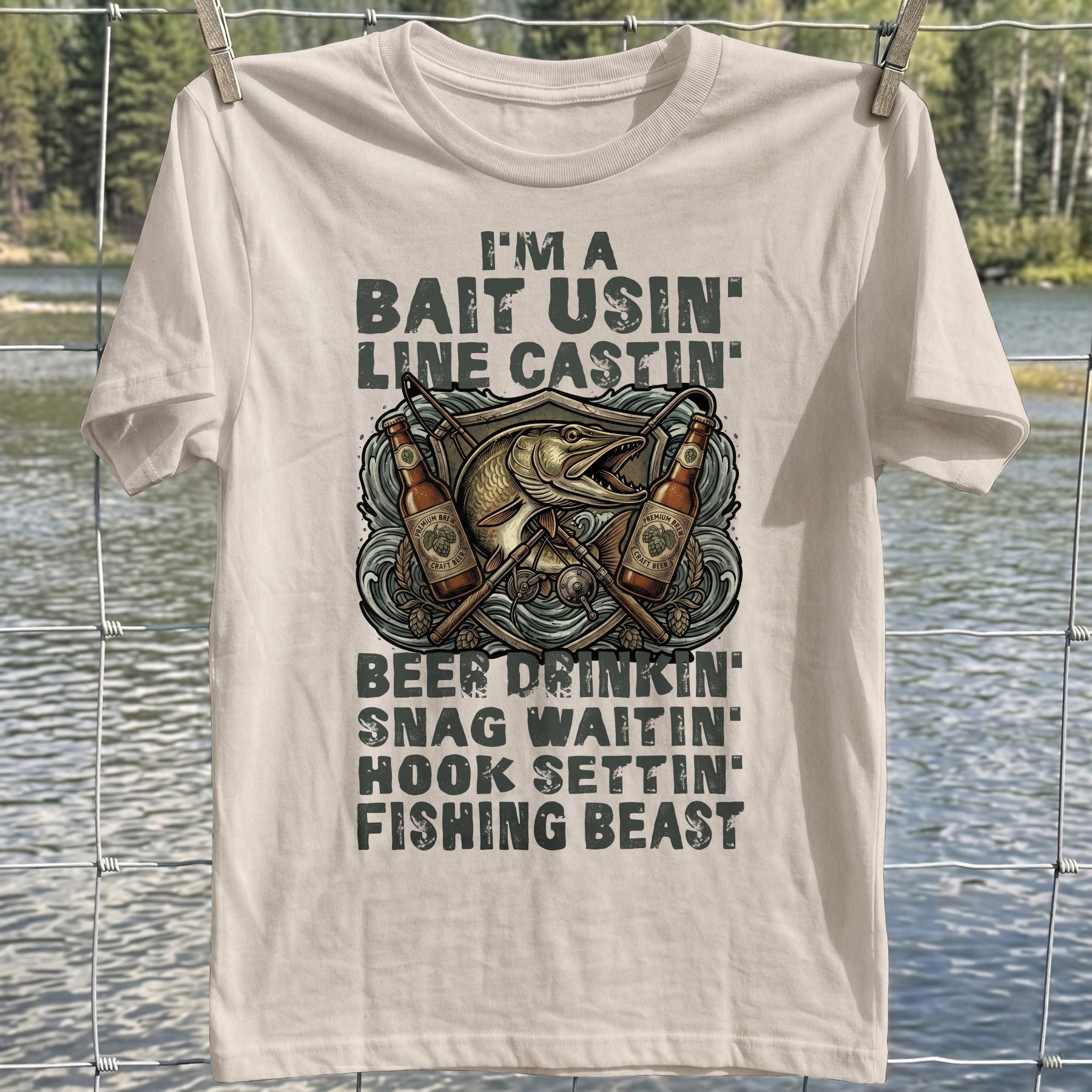 Fishing Beast T-shirt