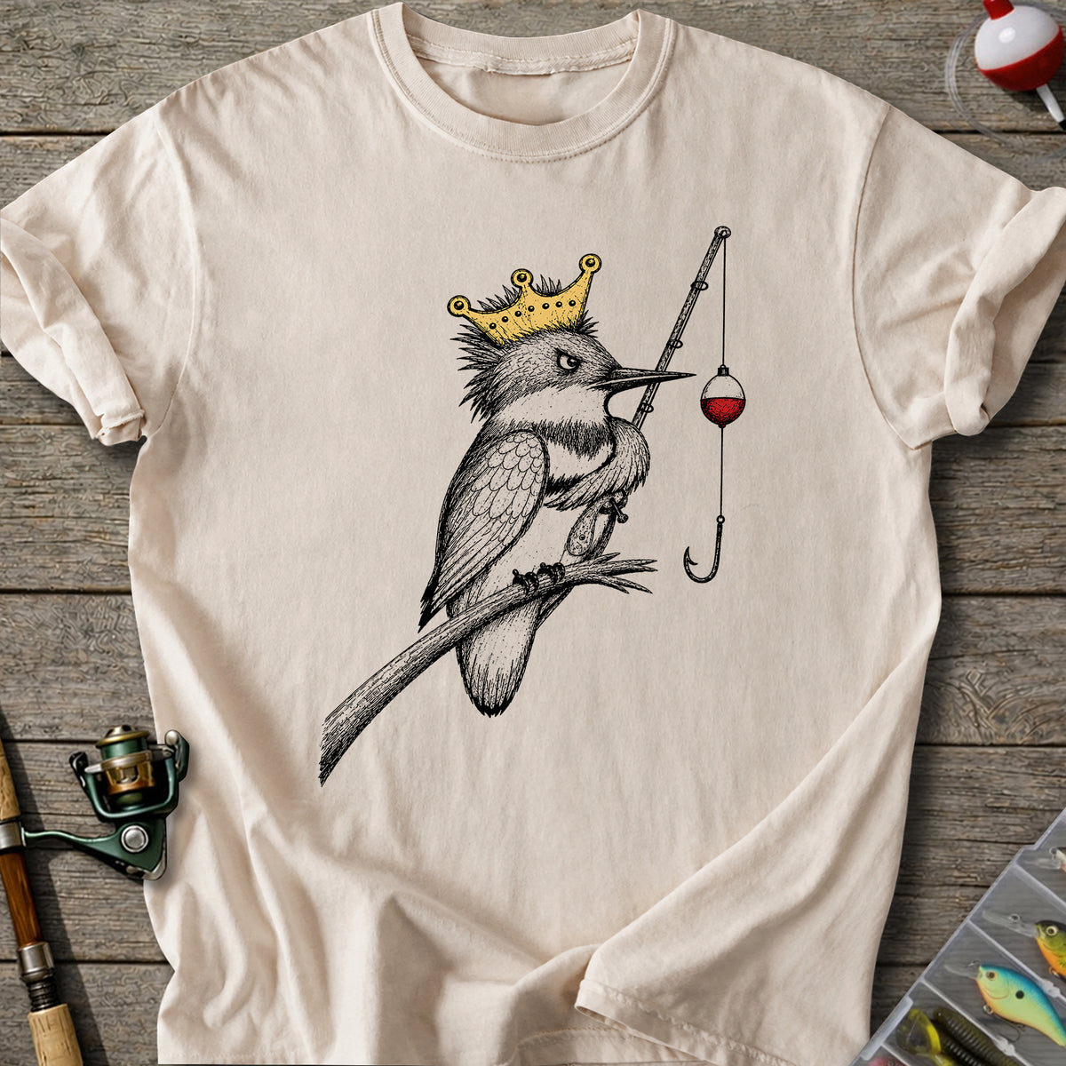 Kingfisher Fishing King T-Shirt
