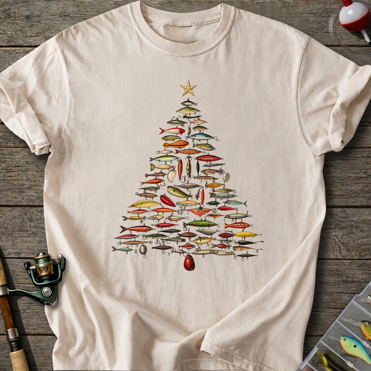 Christmas Lure Tree T-Shirt