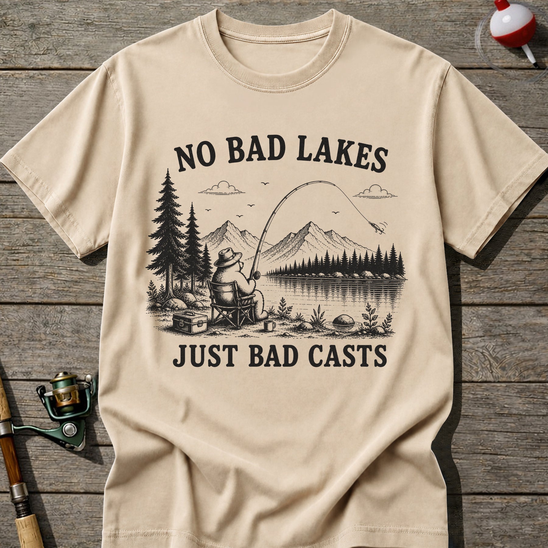 No Bad Lakes T-shirt