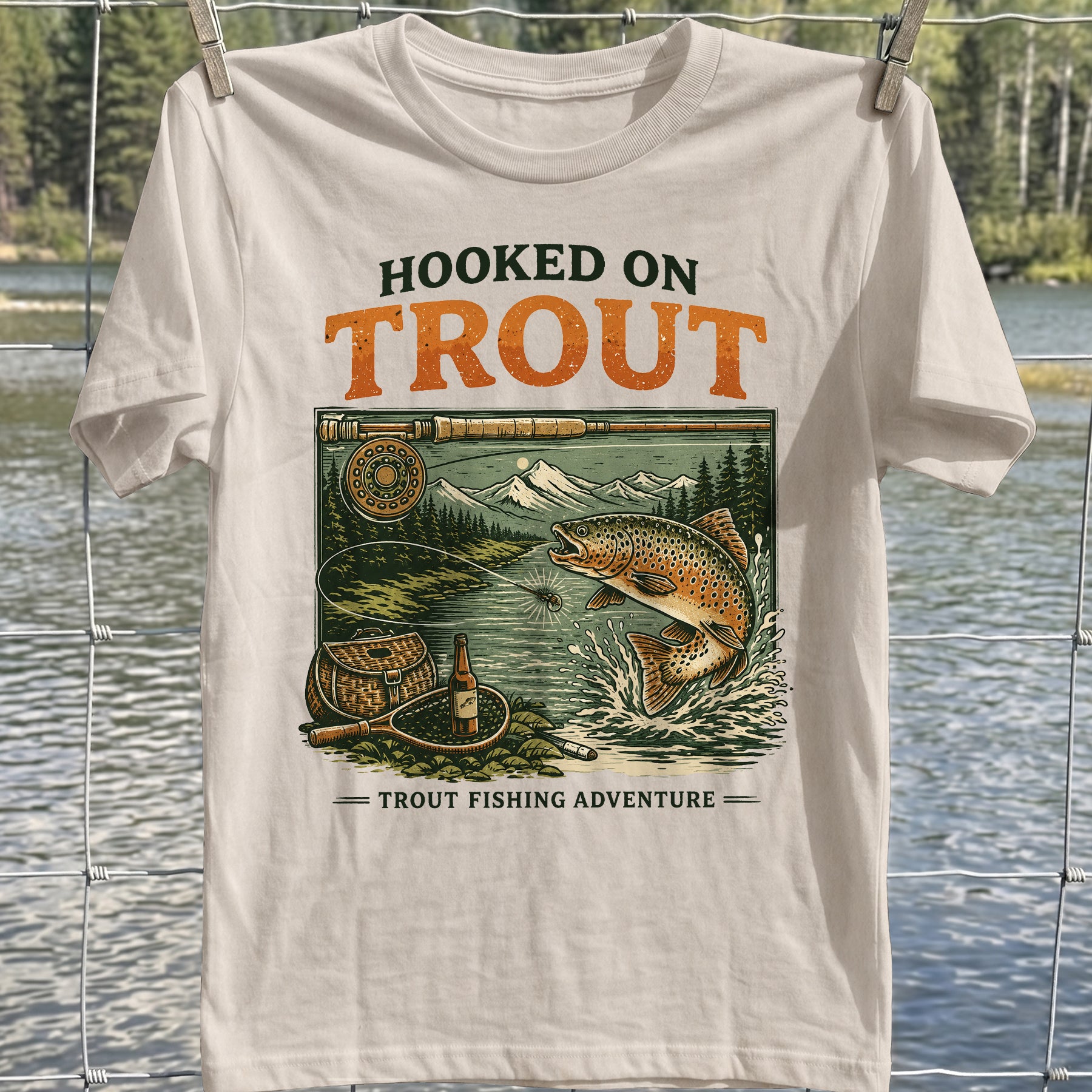 Hooked On Trout T-Shirt