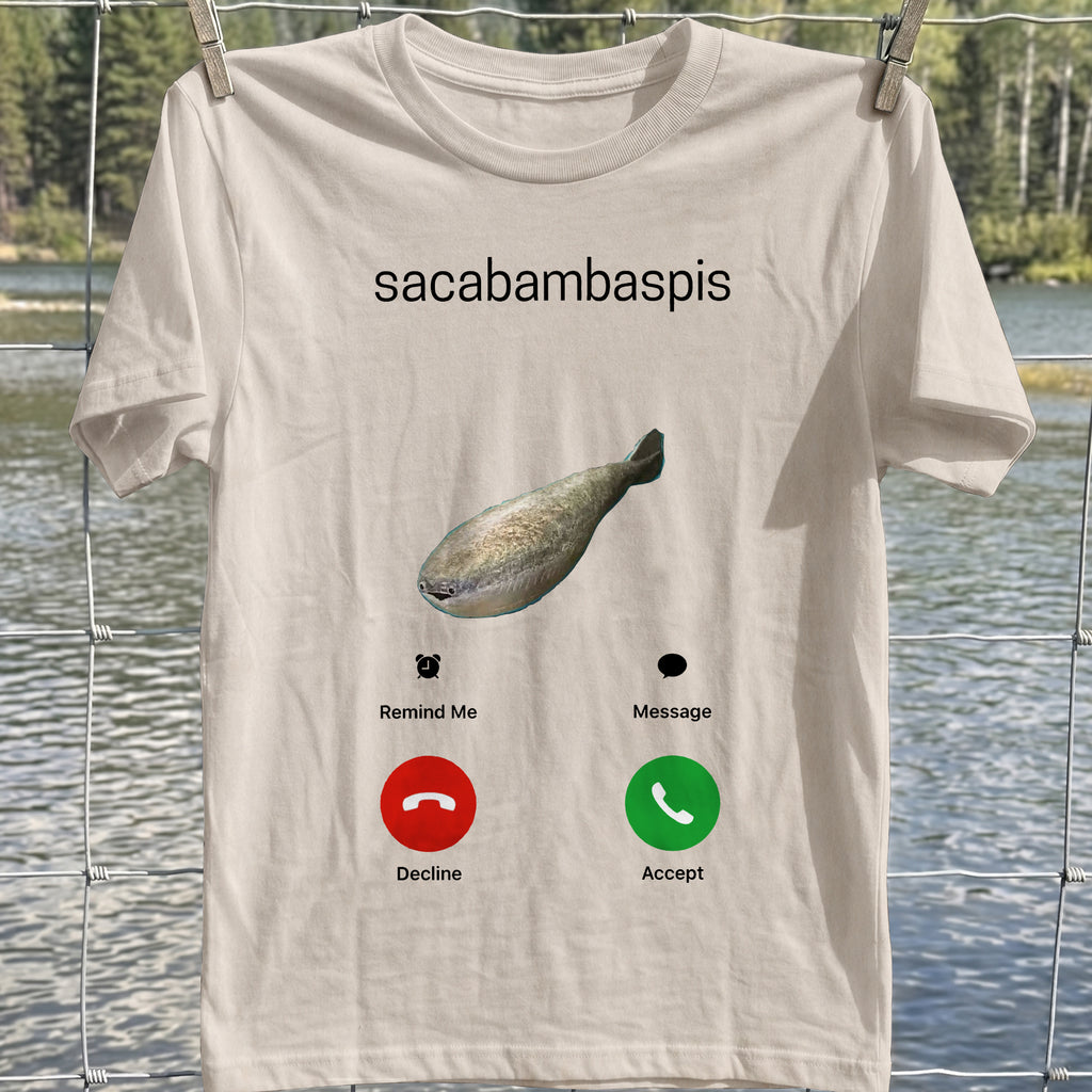 Sacabambaspis Fishing T-Shirt