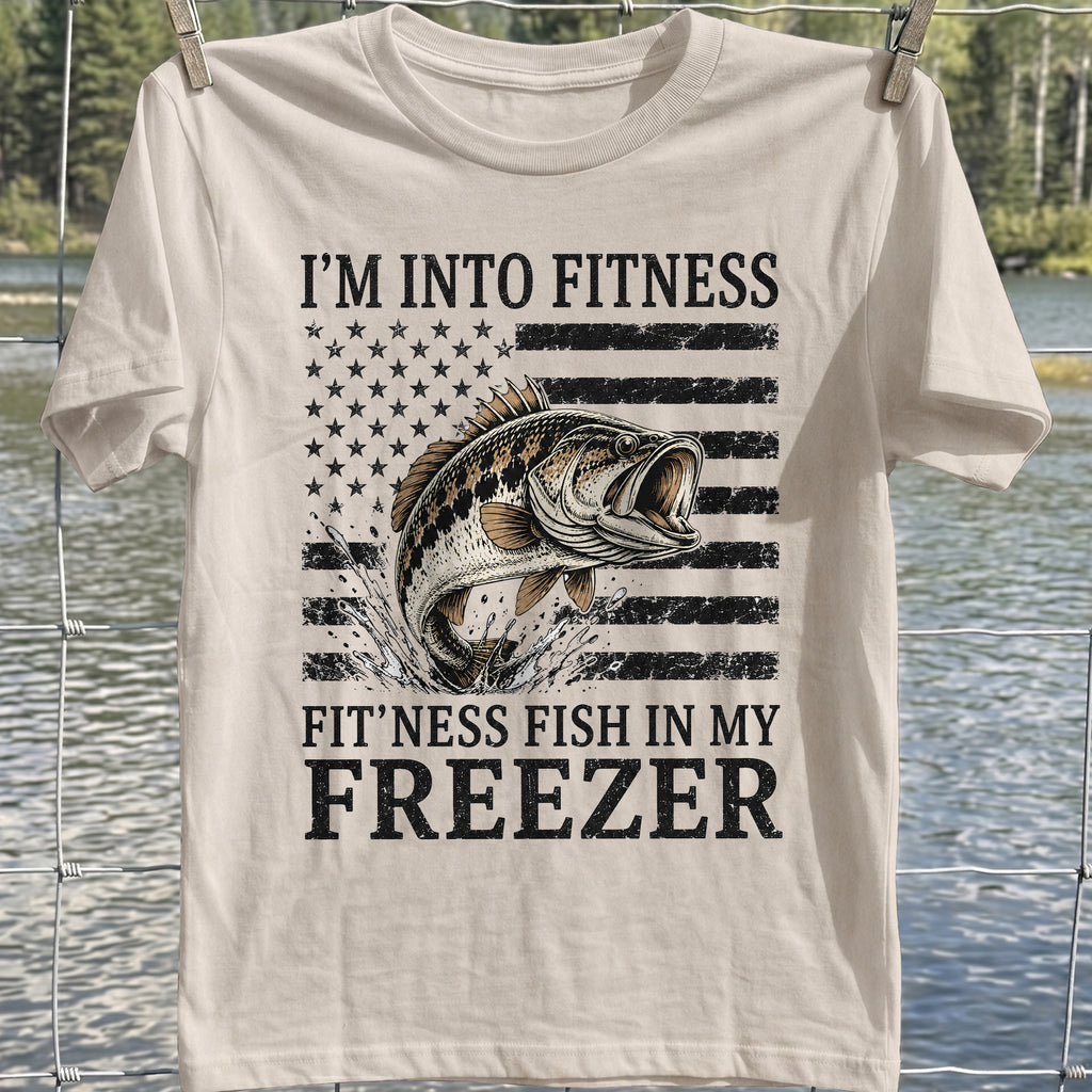 Fitness Fish Freezer T-Shirt