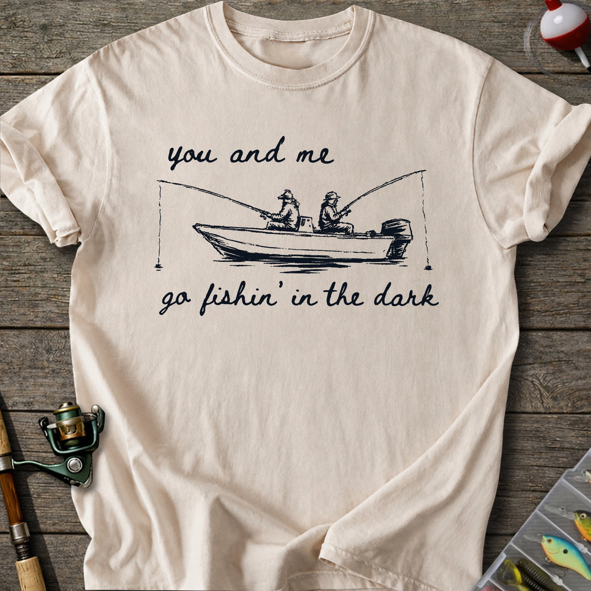 You & Me Fishing T-shirt