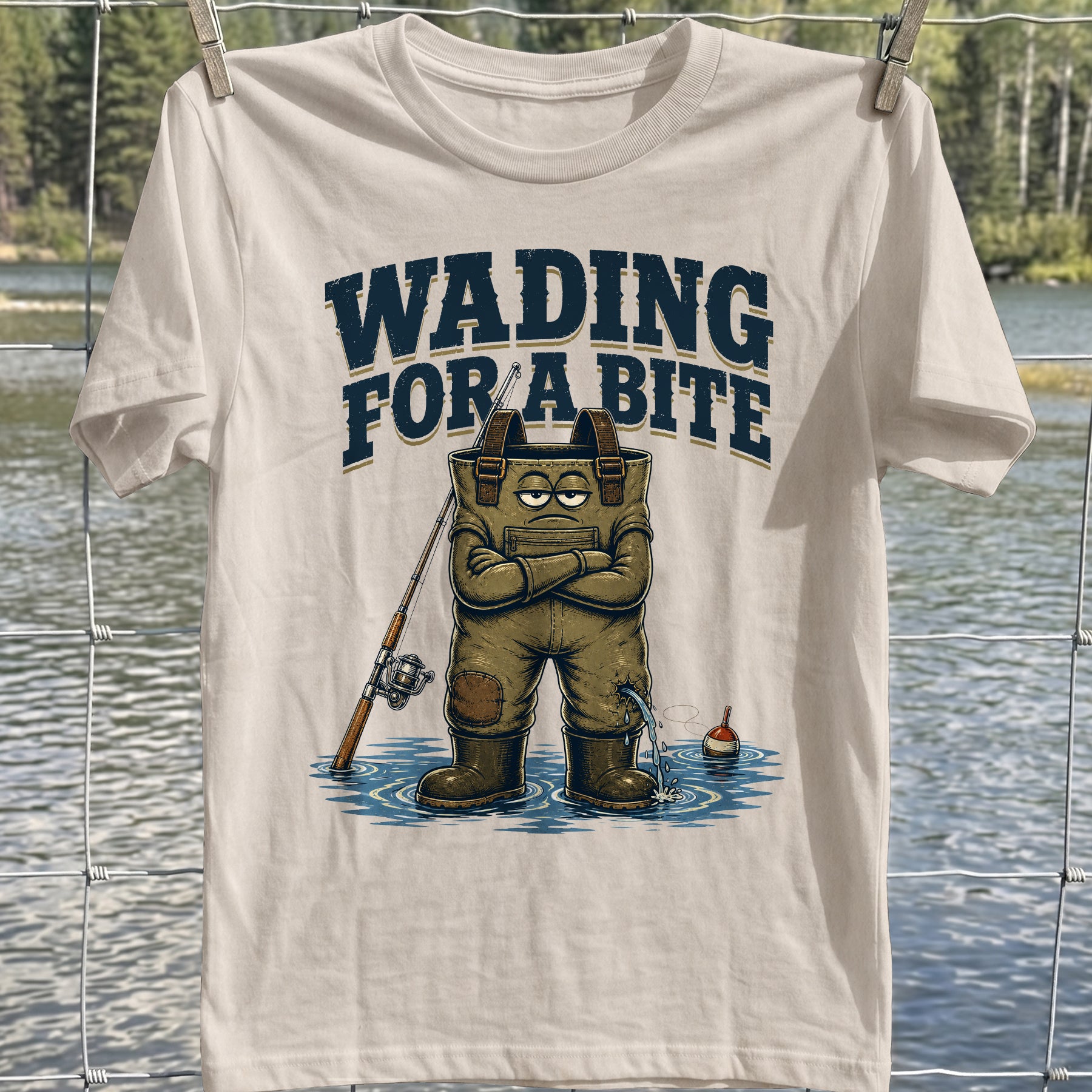 Wading A Bite T-shirt