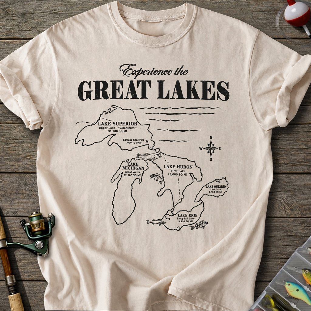 Great Lakes Fishing T-Shirt