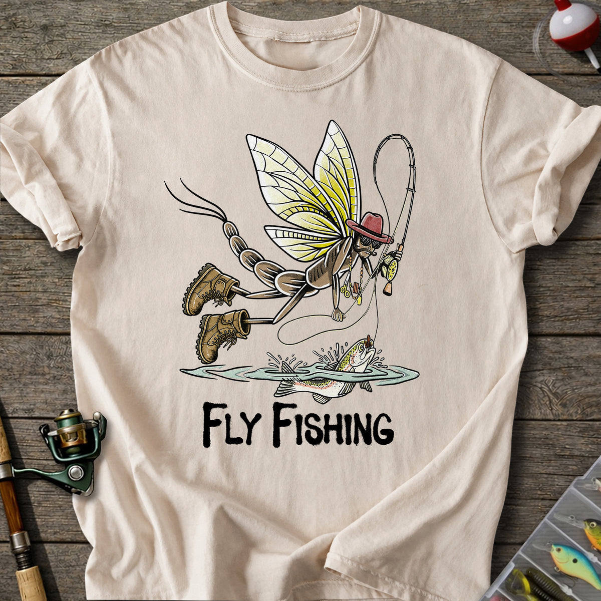 Mayfly Fly Fishing T-Shirt