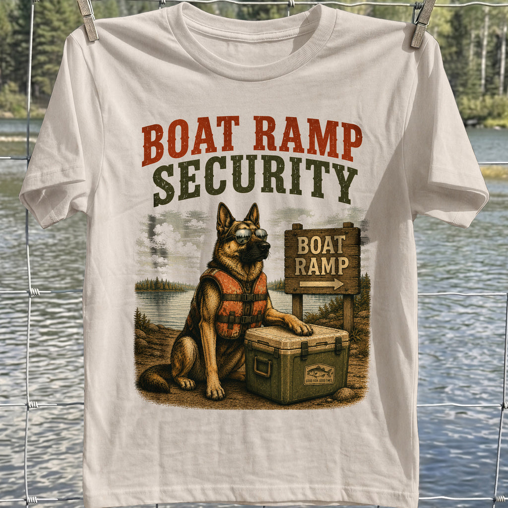 Boat Ramp Security T-Shirt