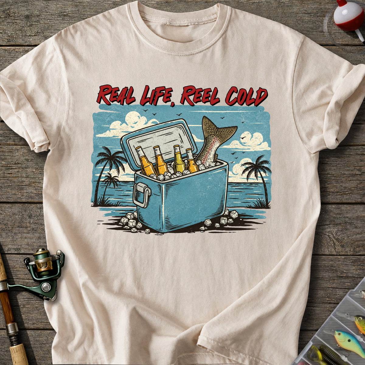 Cold Beer Cooler T-Shirt