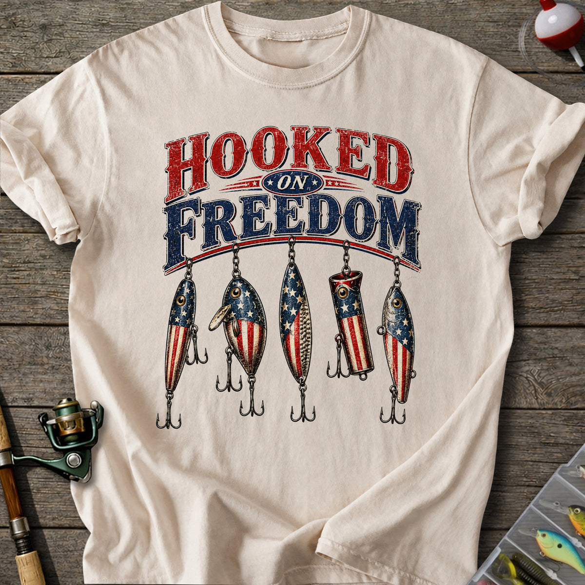 USA Fishing Lure T-Shirt