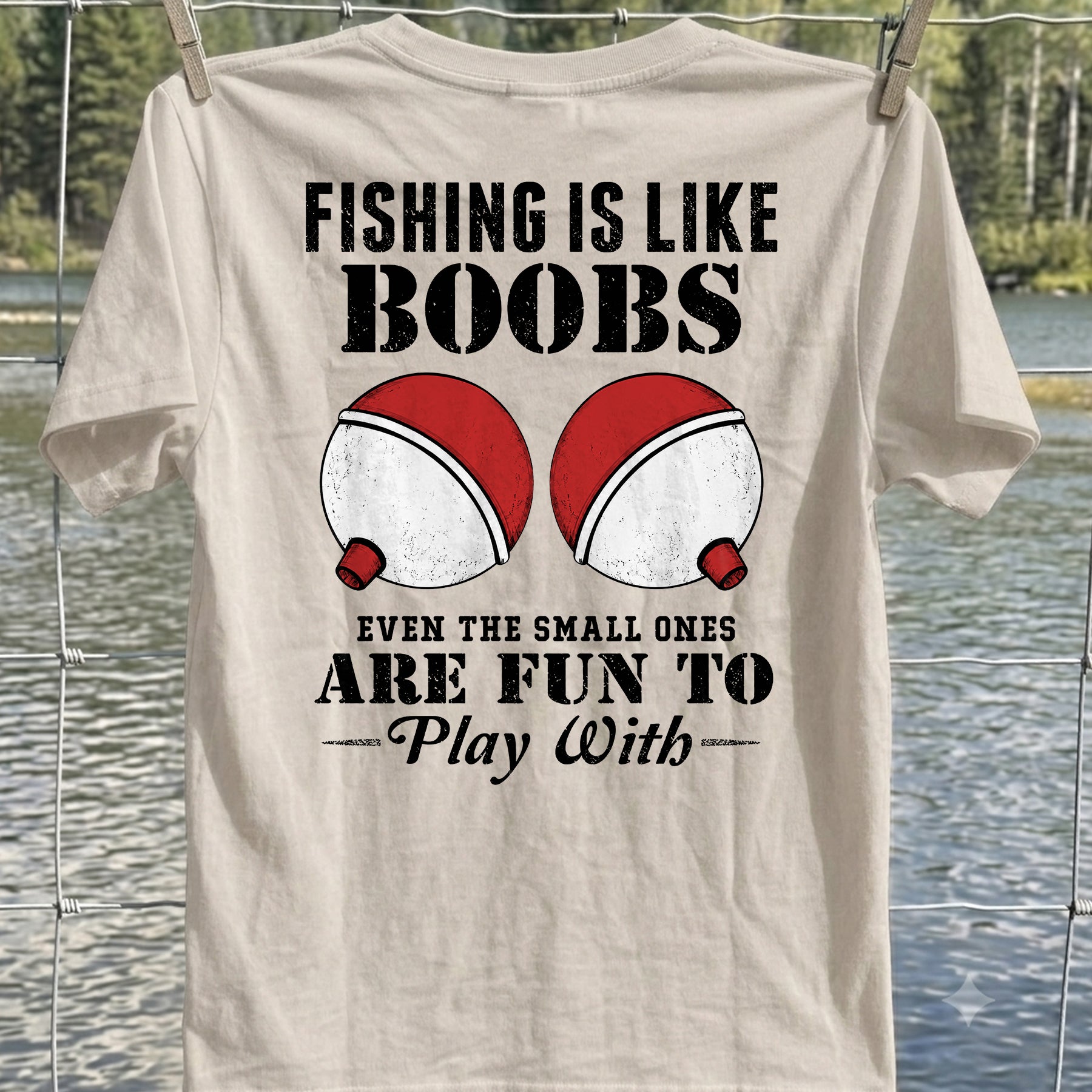 Fishing Boobs T-Shirt
