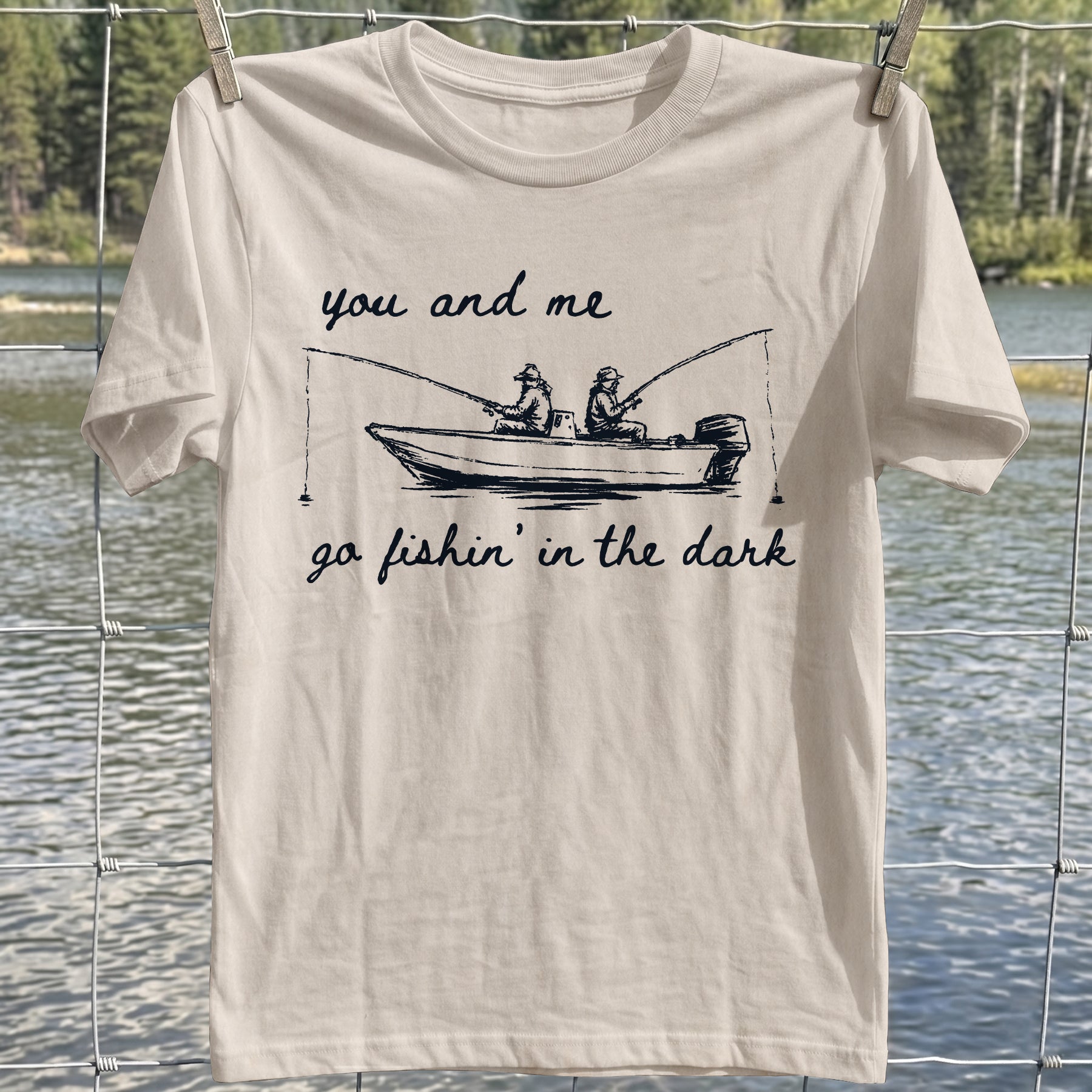 You & Me Fishing T-shirt
