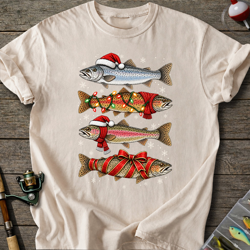 Christmas Trout T-Shirt