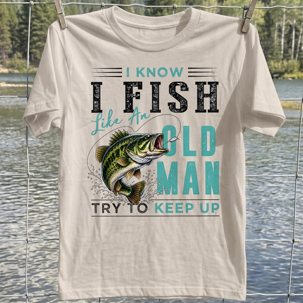 Old Man Fish T-Shirt
