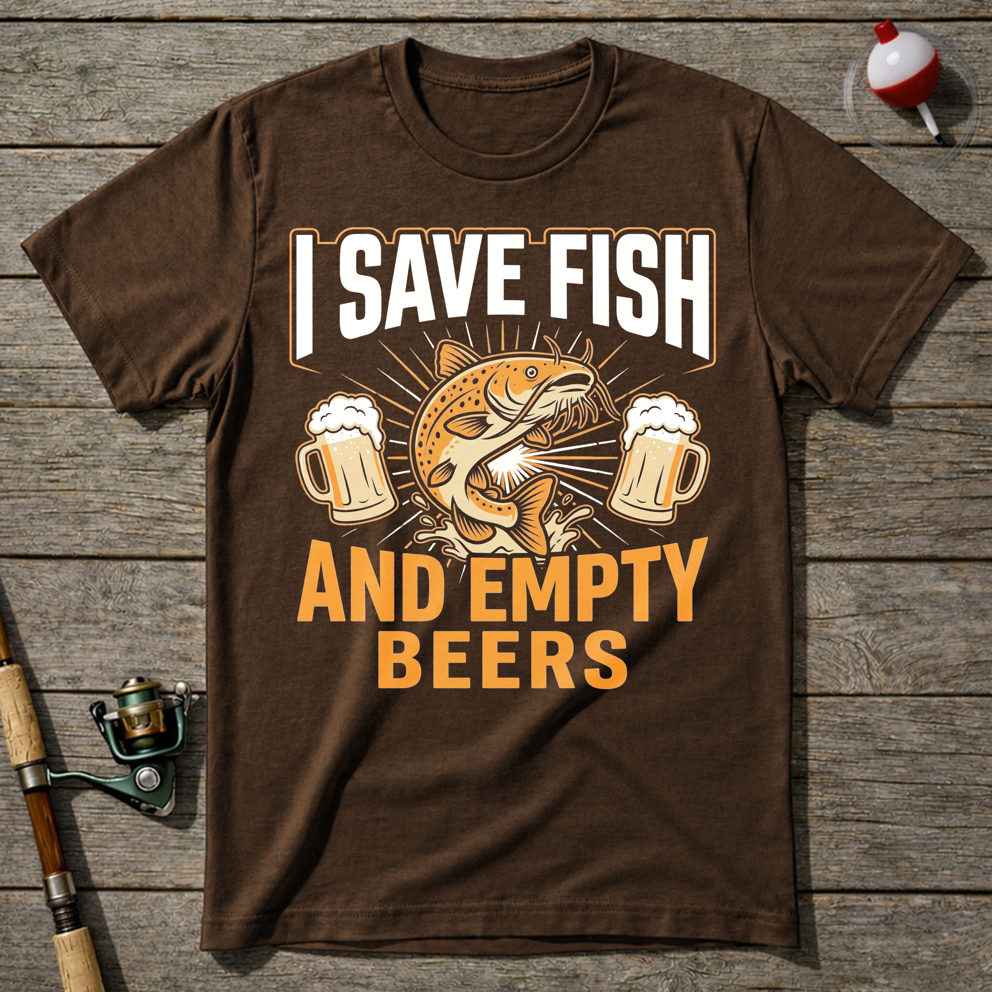 Save Fish And Empty Beers T-Shirt
