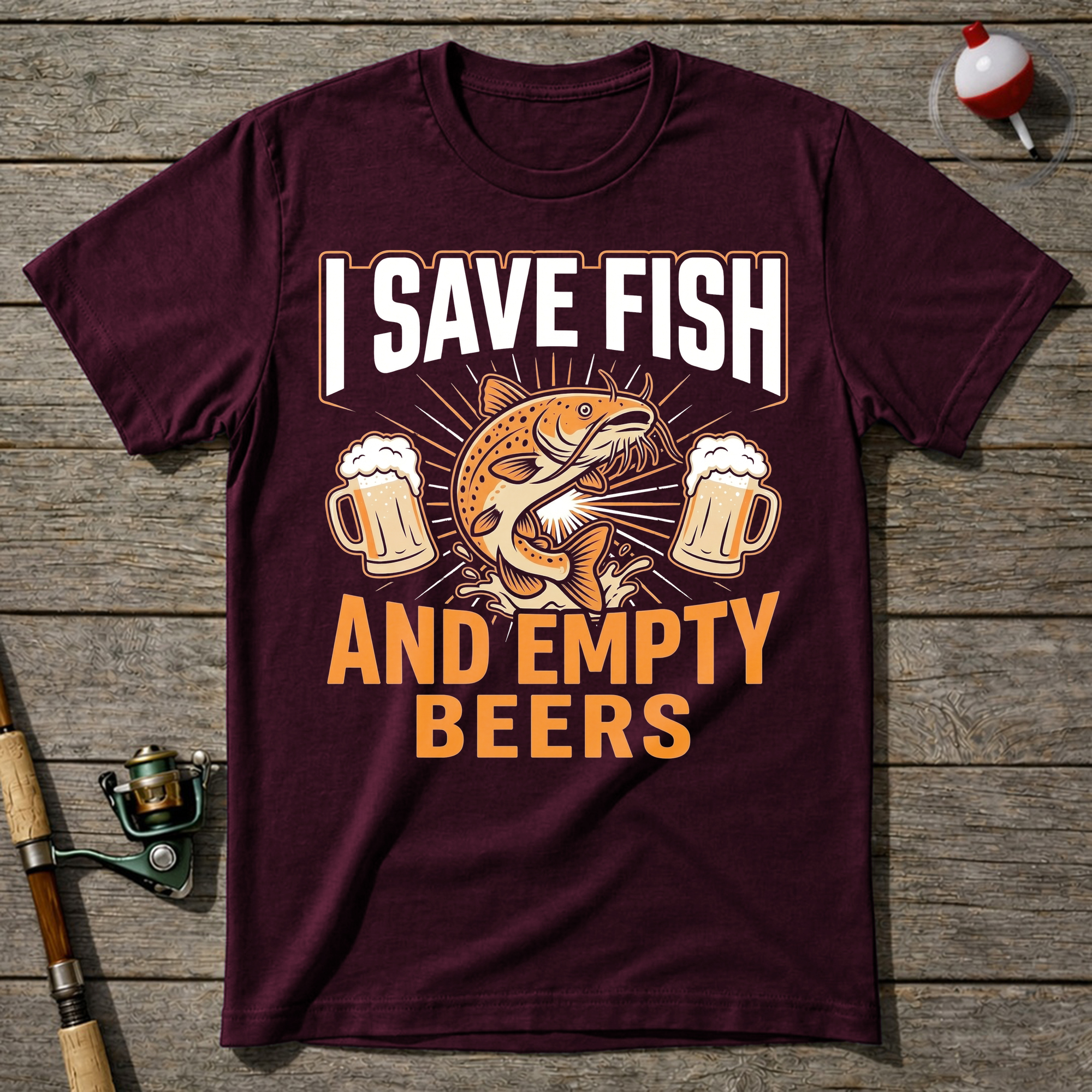 Save Fish And Empty Beers T-Shirt