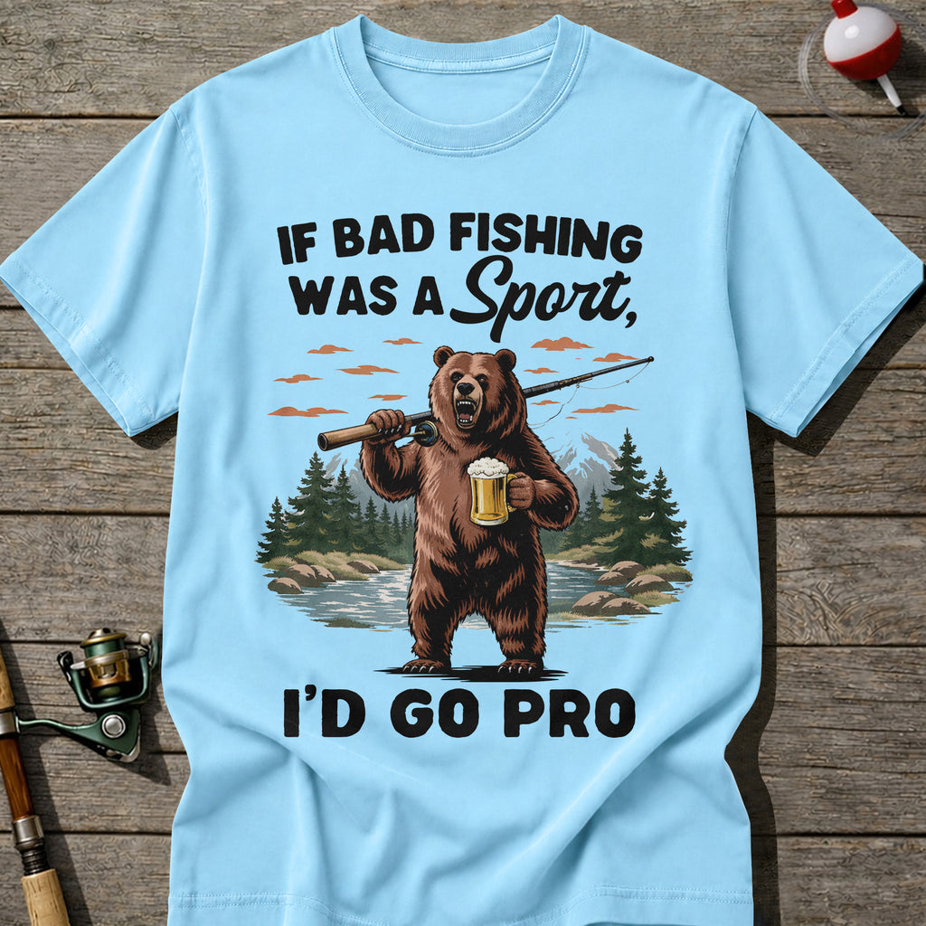Fishing Bear T-Shirt