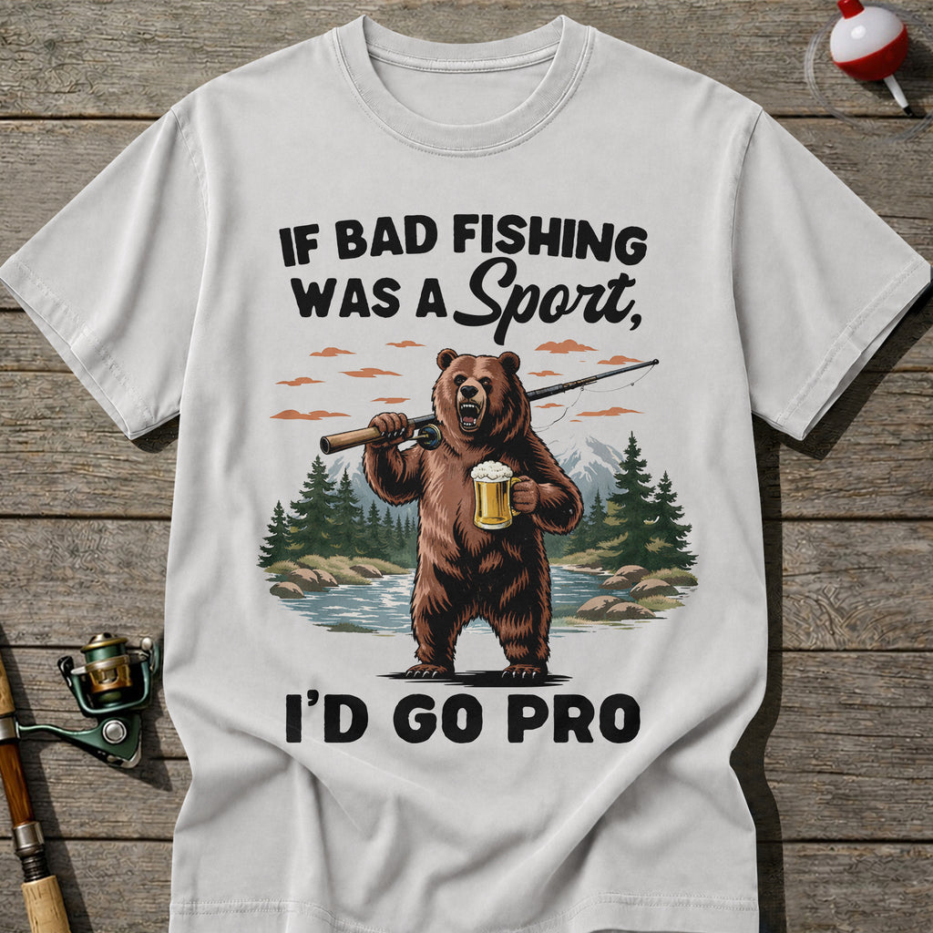 Fishing Bear T-Shirt