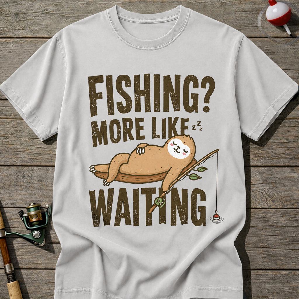 Fishing More Like Waiting T-Shirt