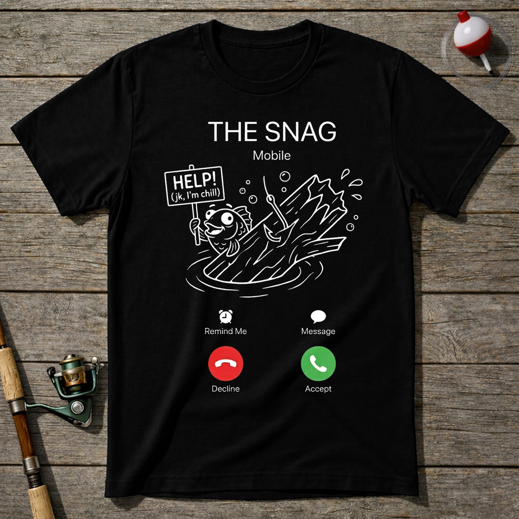 The Snag T-Shirt — Black