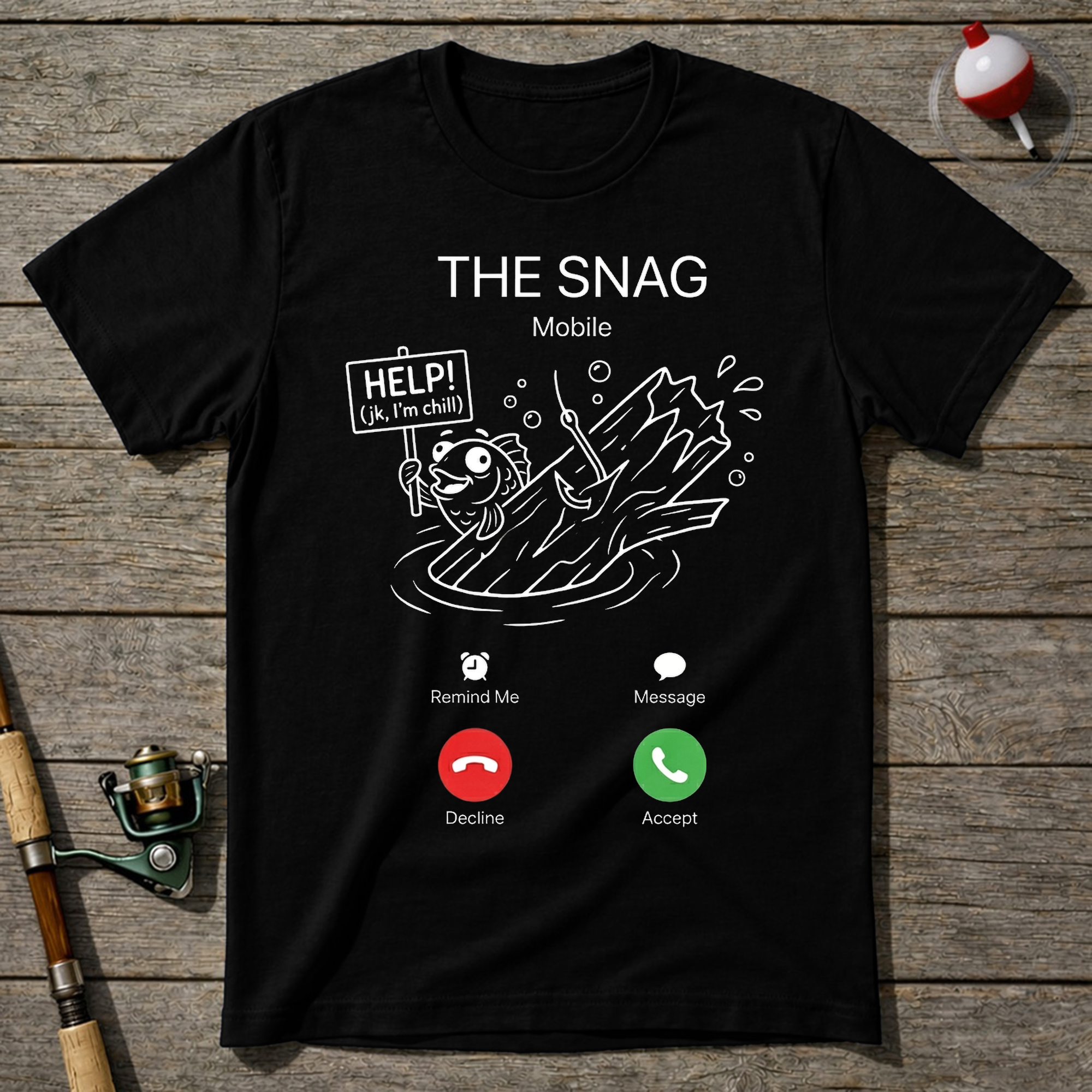 The Snag T-Shirt — Black