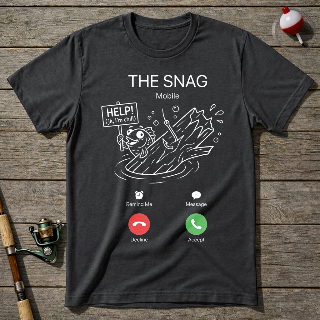 The Snag T-Shirt — Charcoal