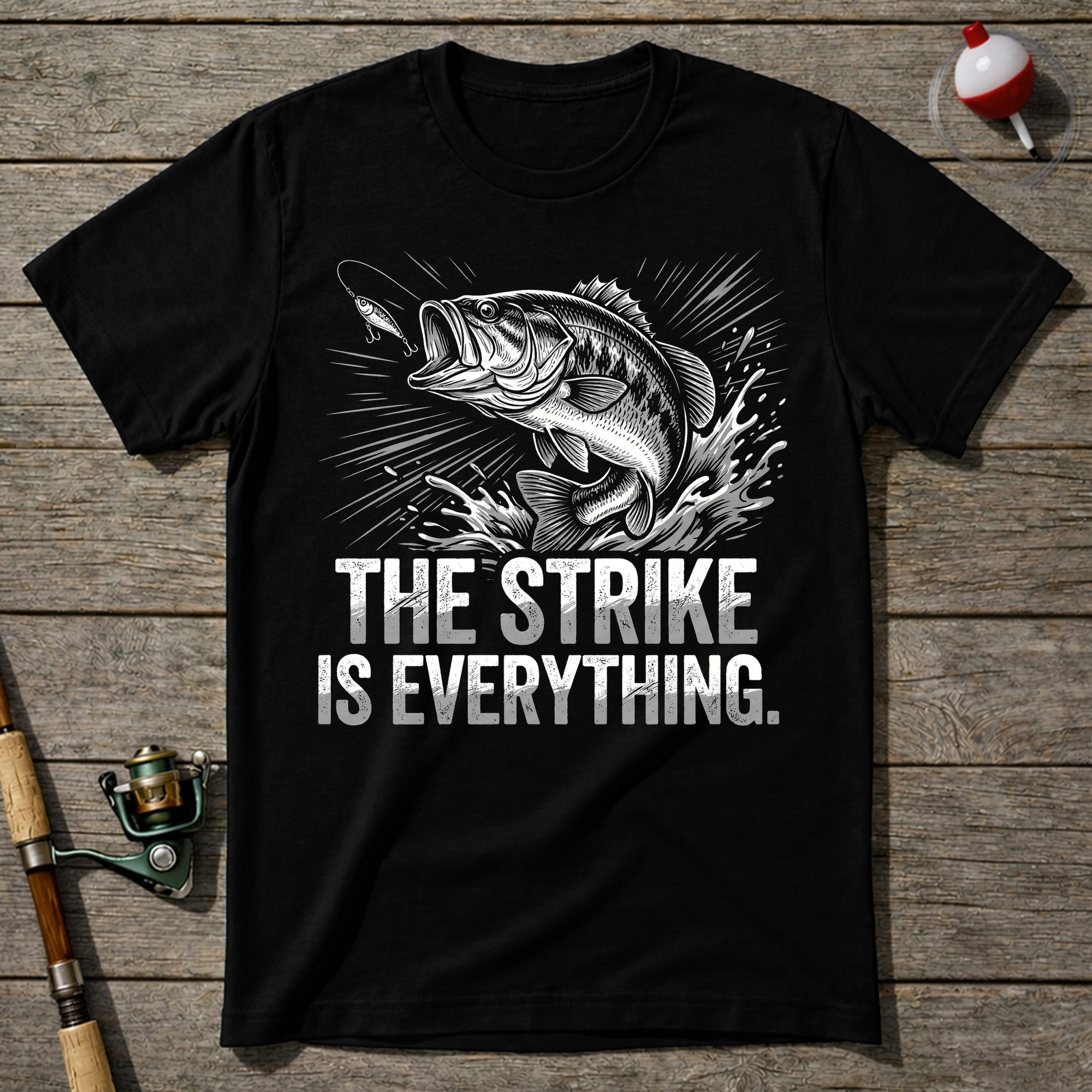 The Strike Is Everything T-Shirt — Black