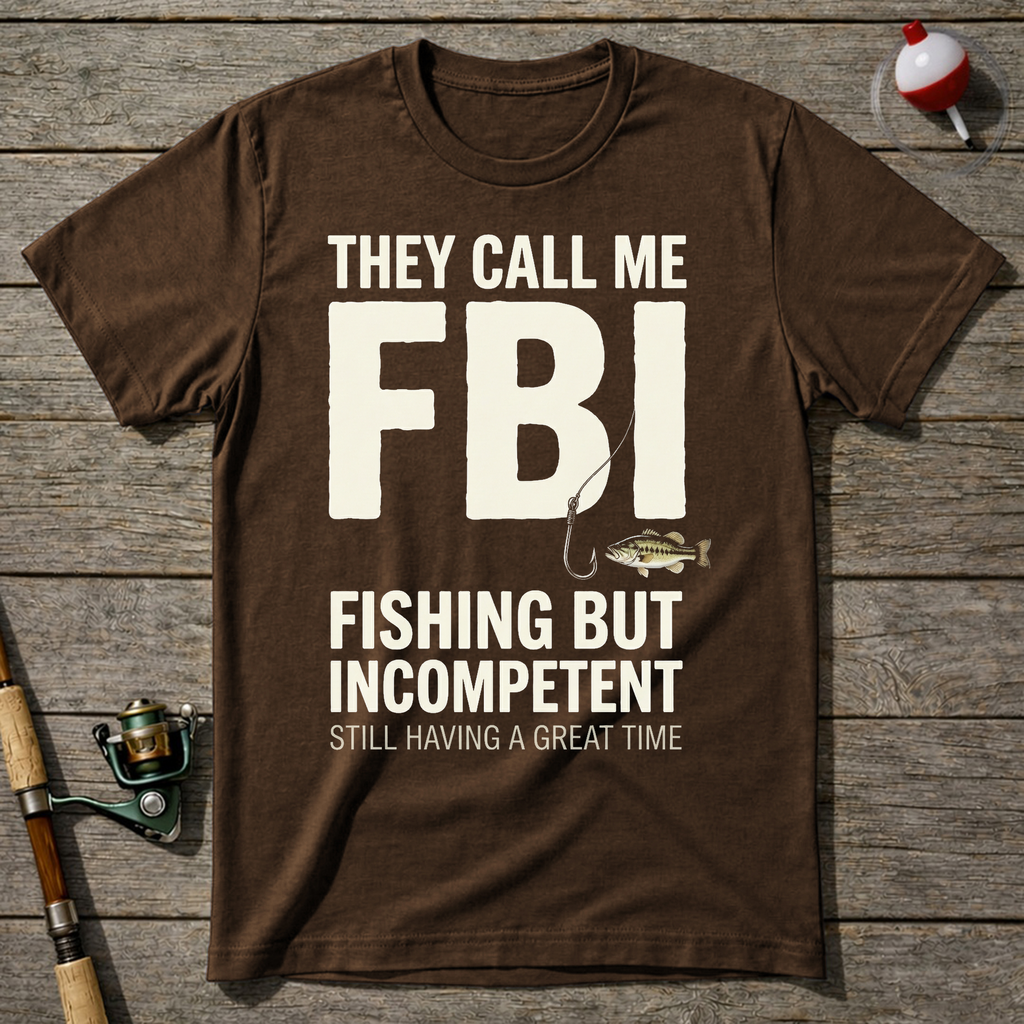 They Call Me Fbi Fishing T-Shirt