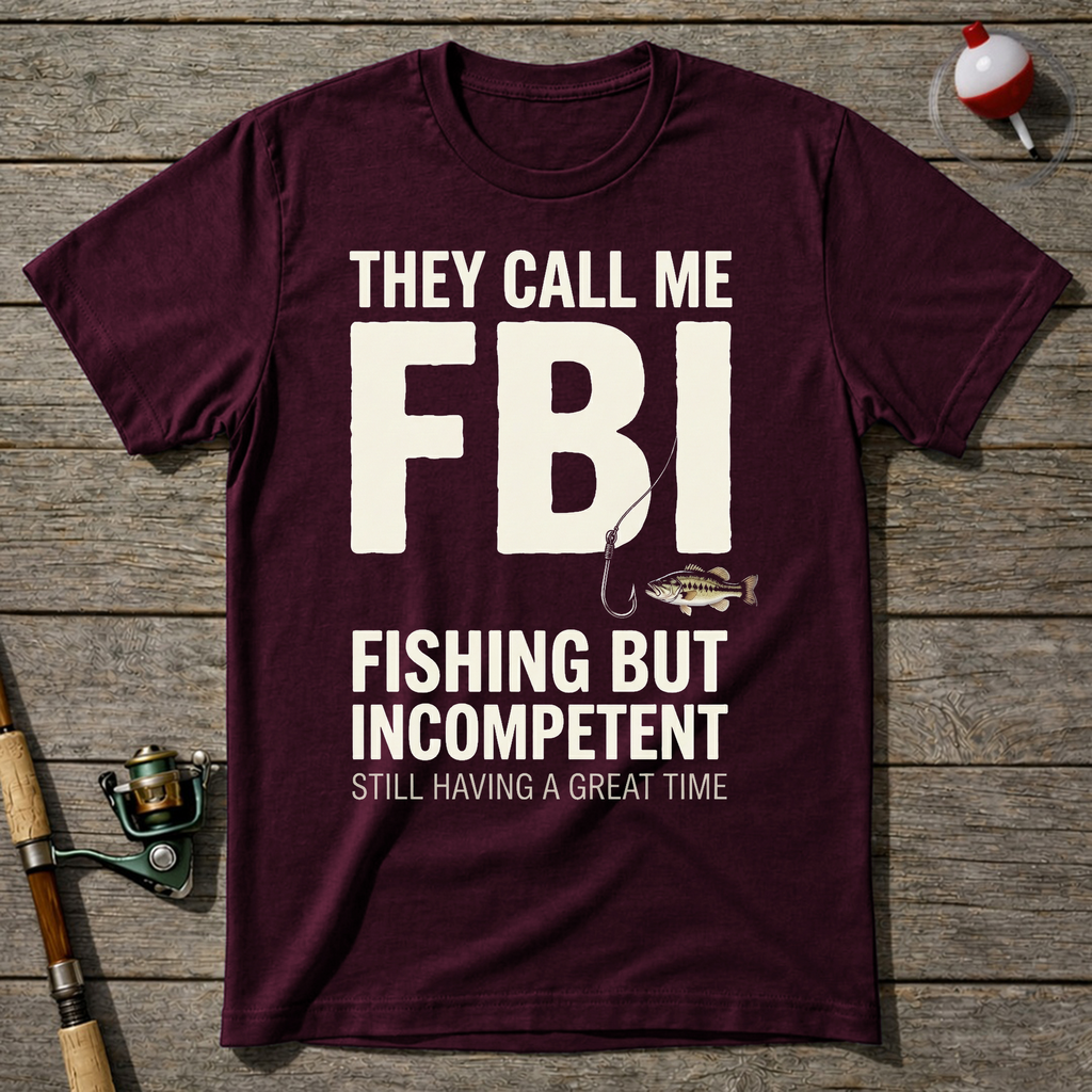 They Call Me Fbi Fishing T-Shirt