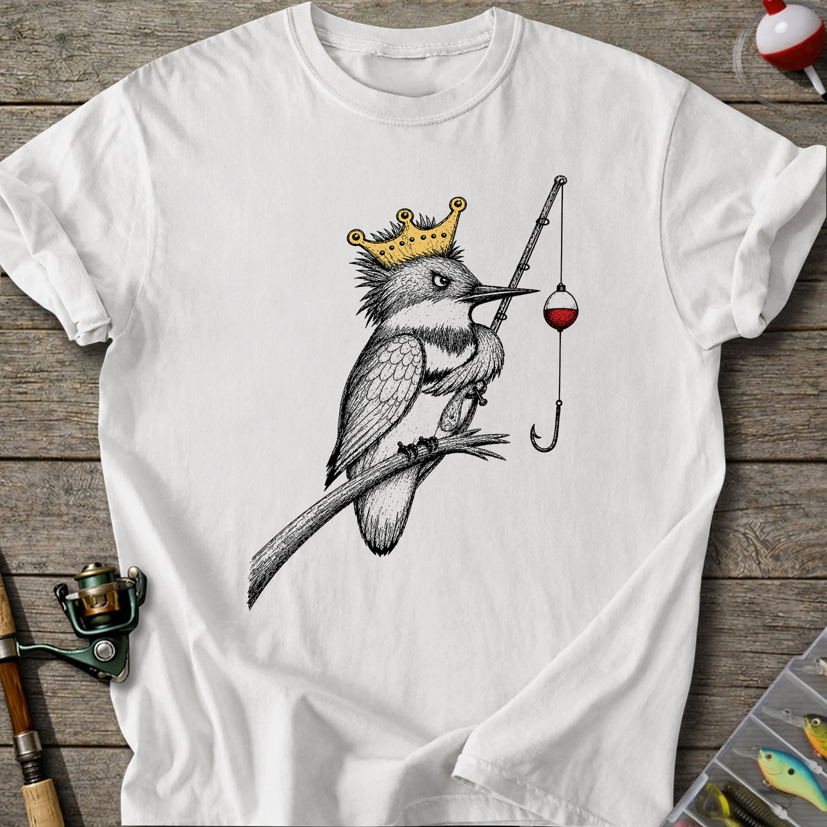 Kingfisher Fishing King T-Shirt