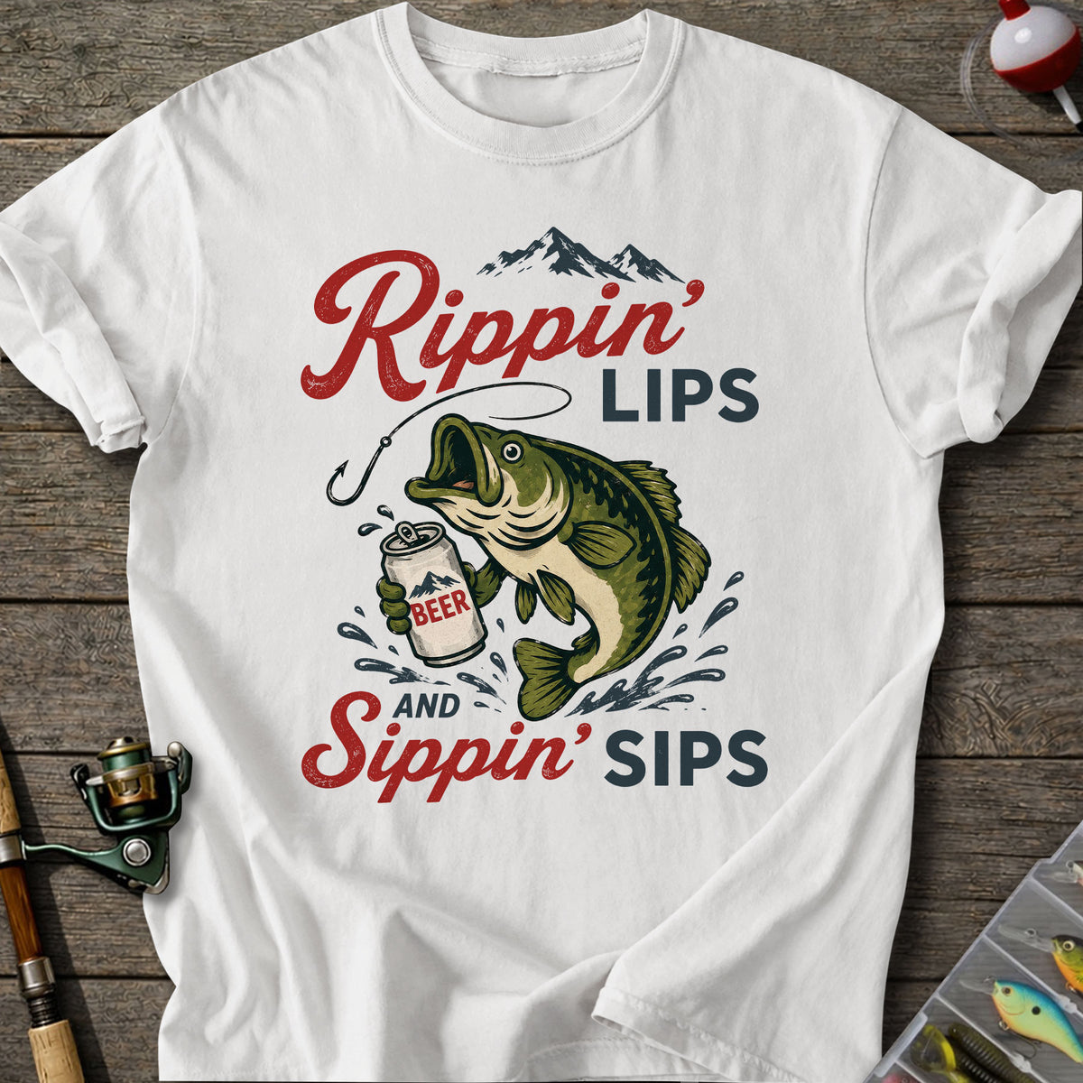 Lips Sips T-shirt