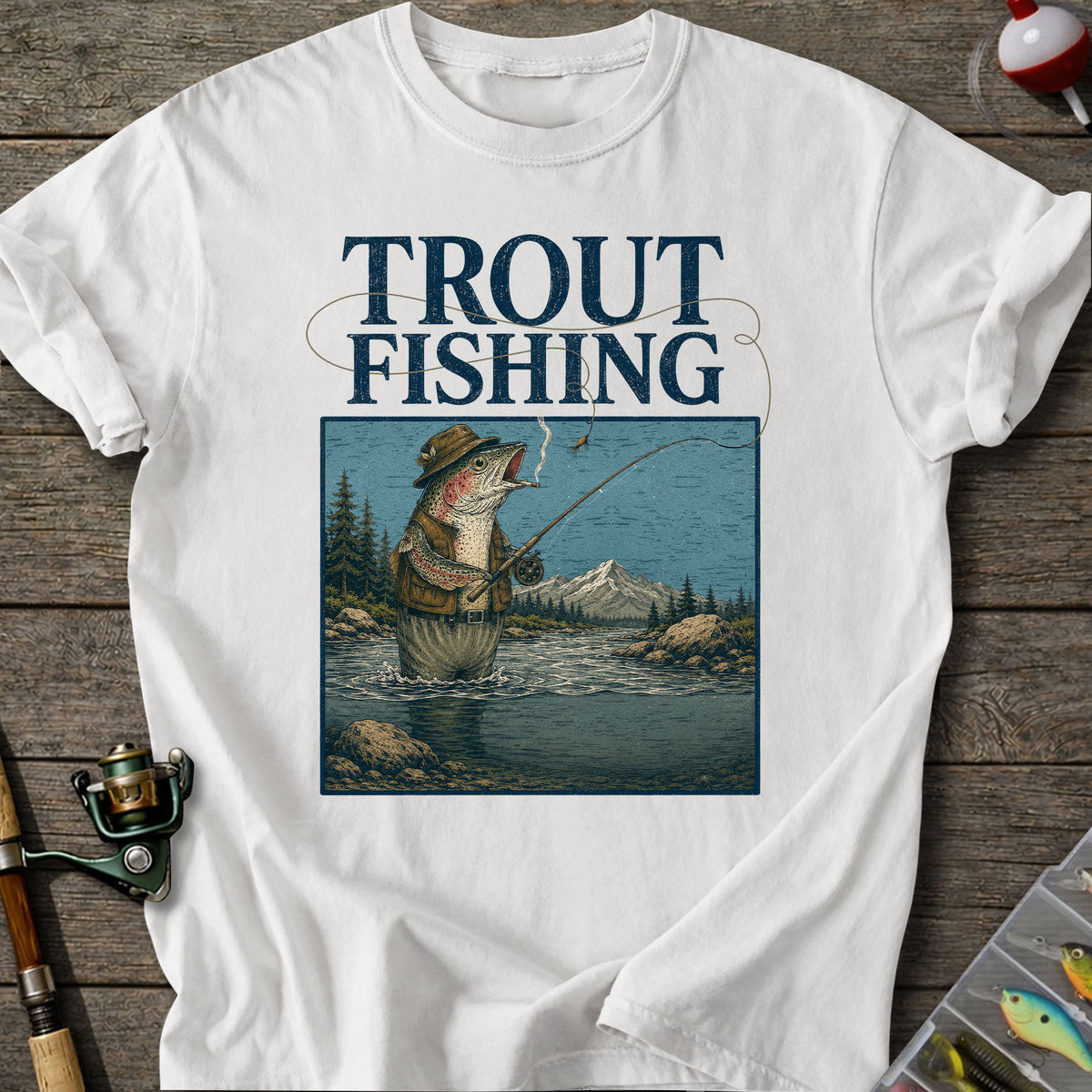 Trout Fishing T-Shirt