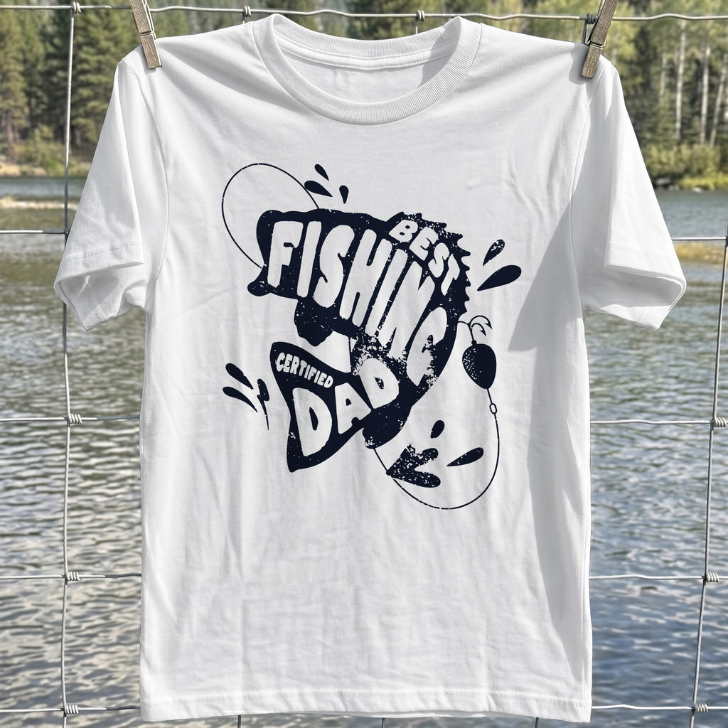 Certified Fishing Dad T-Shirt