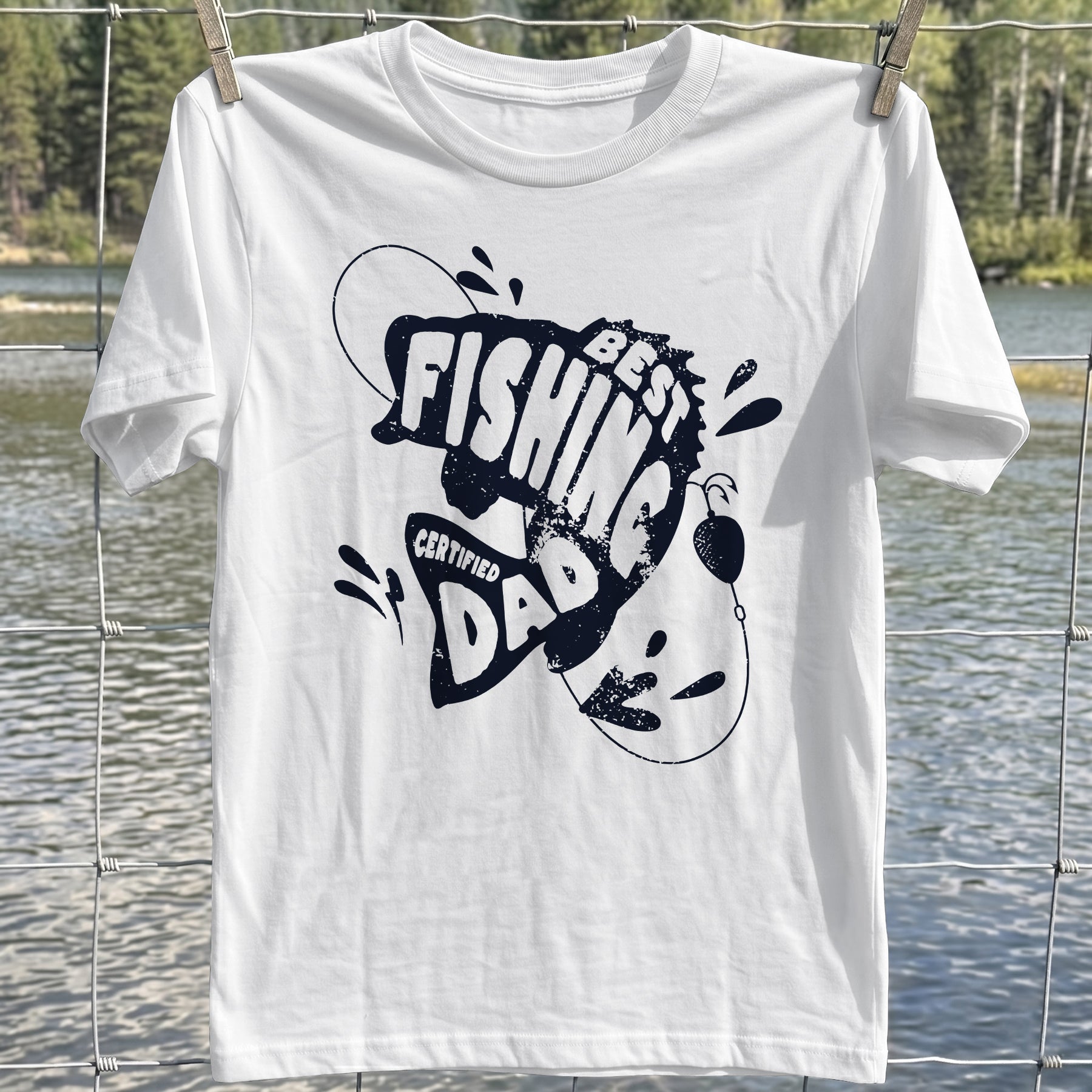 Certified Fishing Dad T-Shirt