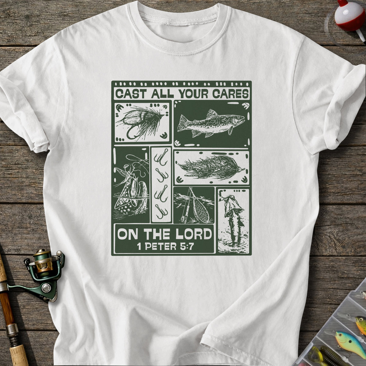 Cast All Your Cares T-shirt