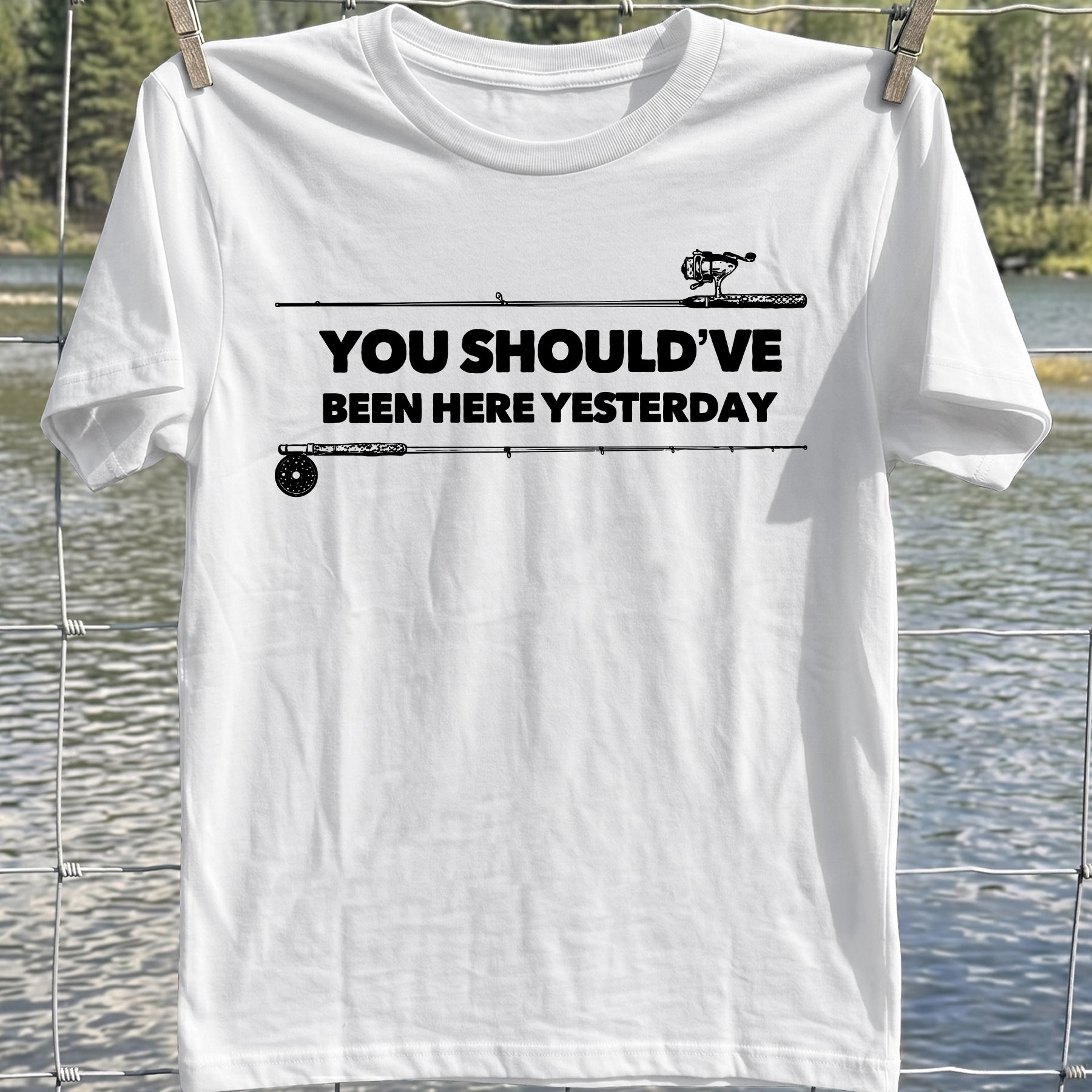 Fishing Yesterday T-Shirt