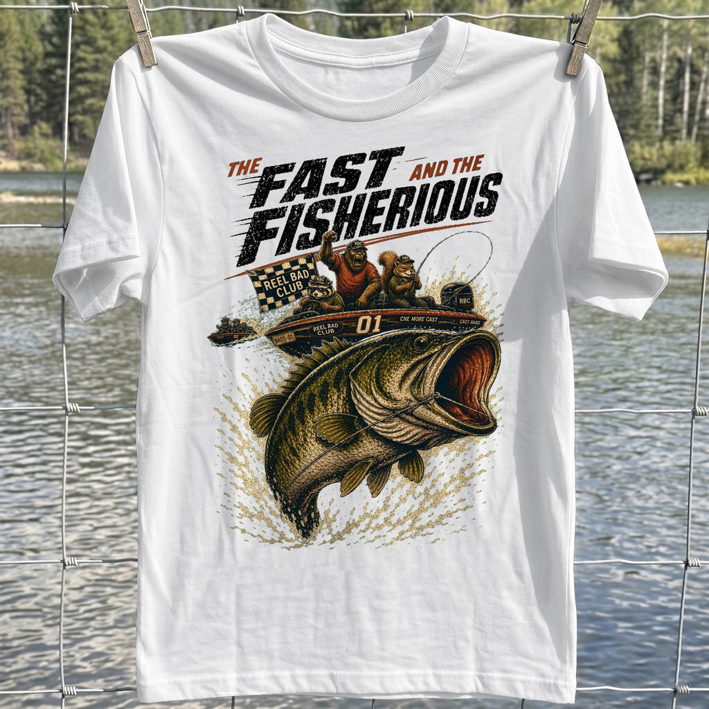 Fast and Fisherious T-shirt