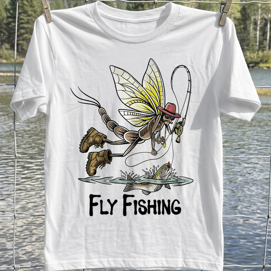 Mayfly Fly Fishing T-Shirt