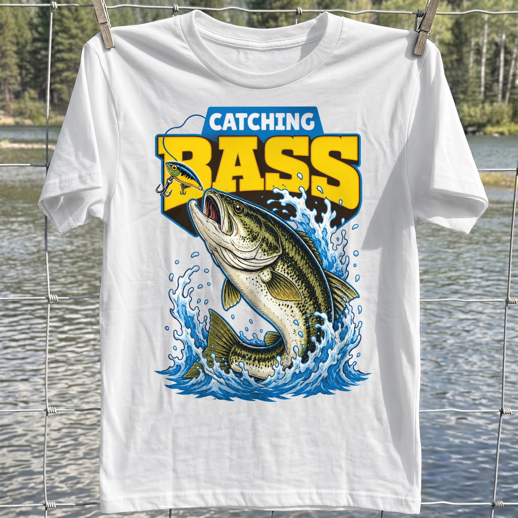 Catching Bass T-shirt