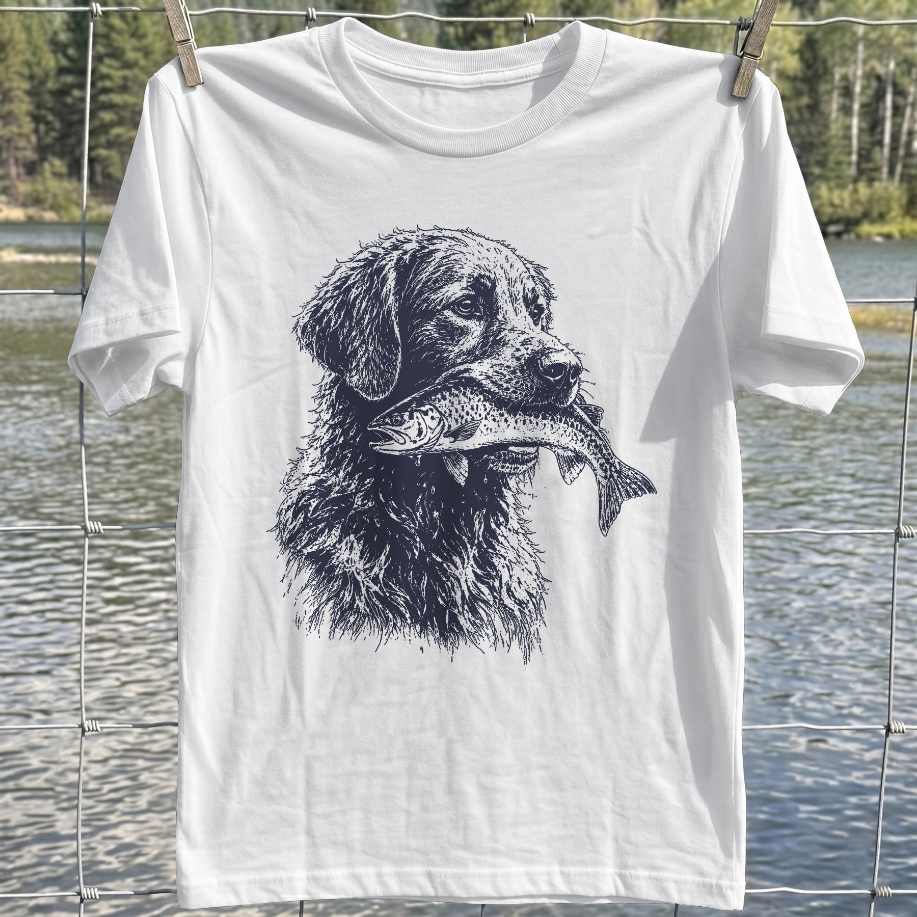 Fishing Retriever T-Shirt