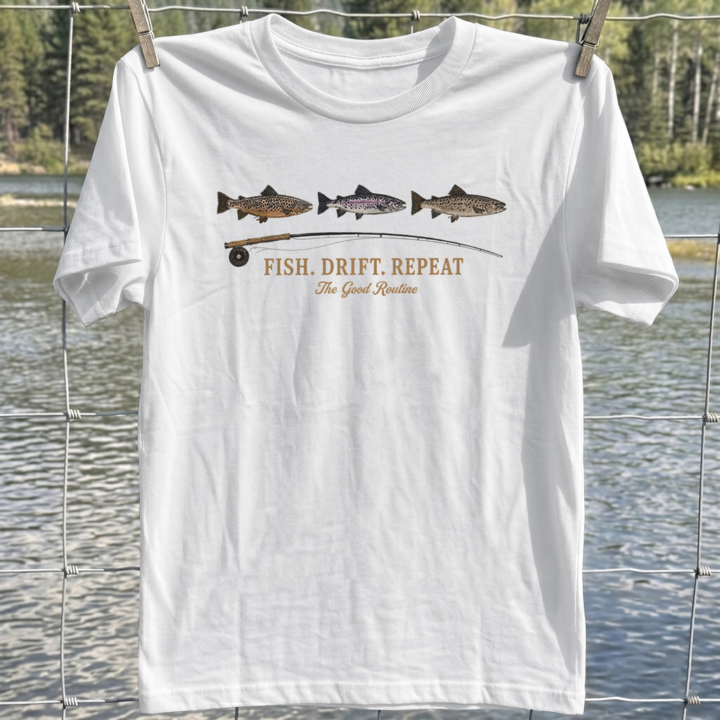 Fish Drift Repeat T-shirt