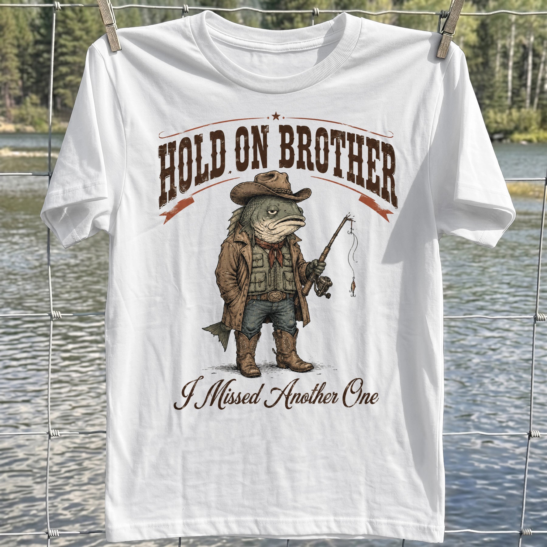 Hold On Brother T-shirt
