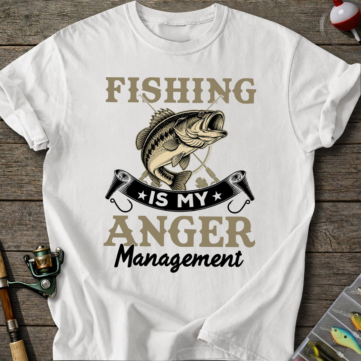 Fishing Anger Management T-Shirt