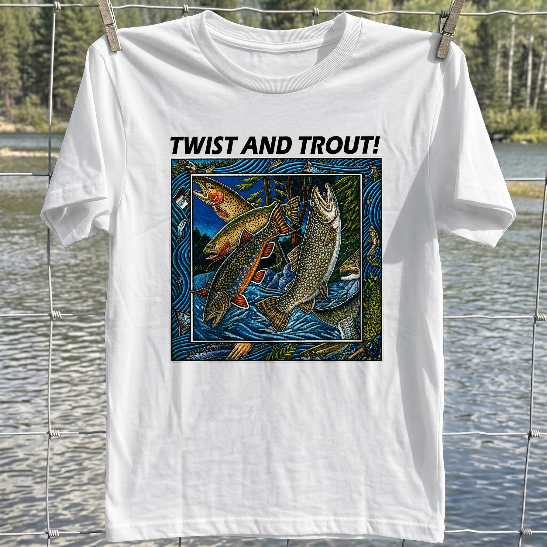 Twist And Trout T-Shirt
