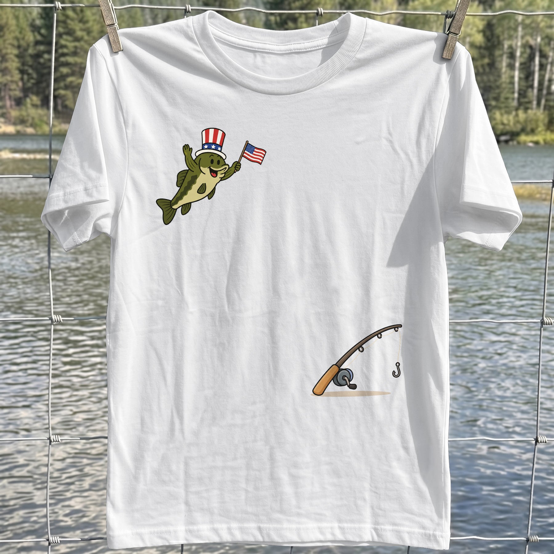 Patriotic Bass T-Shirt