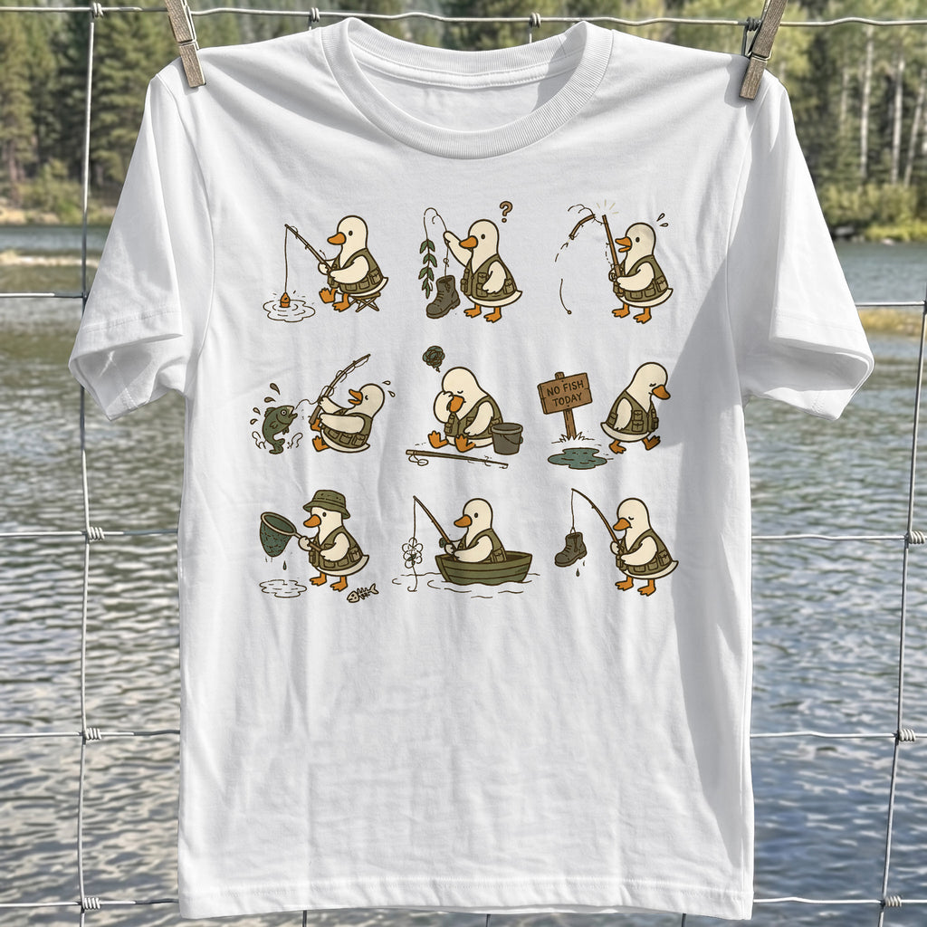 Silly Goose Fishing Tshirt