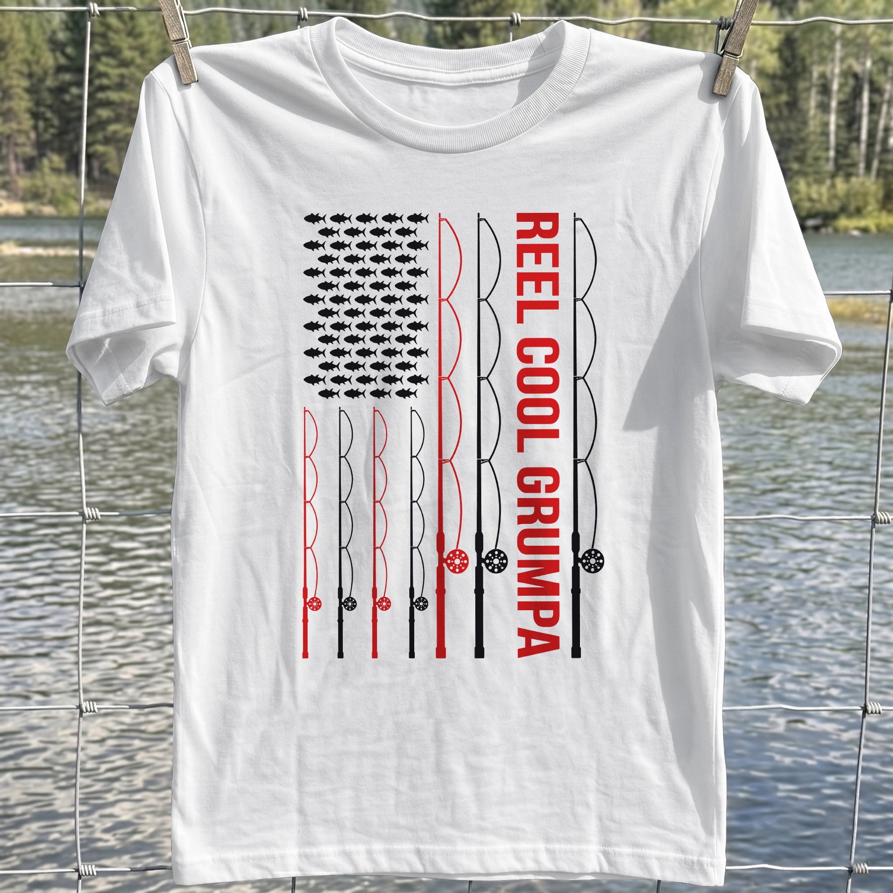 Reel Cool Grumpa T-Shirt