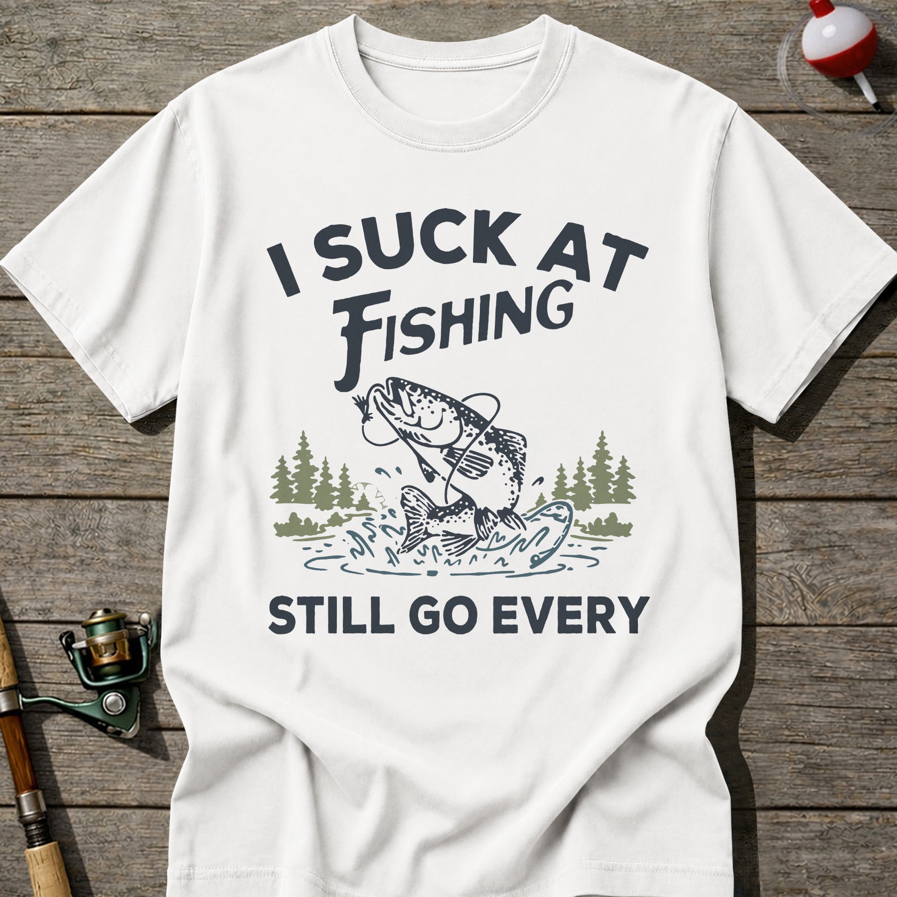 Still Go Fishing T-Shirt